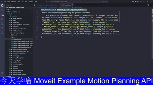 ros2 moveit2 examples 05 Motion Planning API