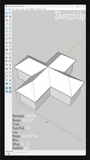 SketchUp Tutorial for Beginners #sketchup #architecture #sketchuptutorial