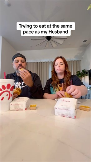 2.4M views · 38K reactions | How does he eat that much without drinking anything | Kelley Lorraine | Facebook