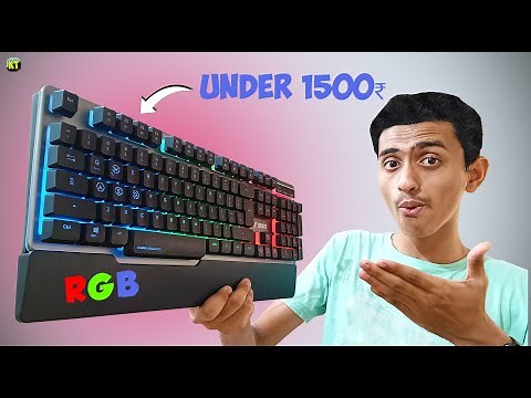 This Gaming Keyboard and Mouse Combo is Amazing | Ant Esports-KM500 review | KRISH TECHMY