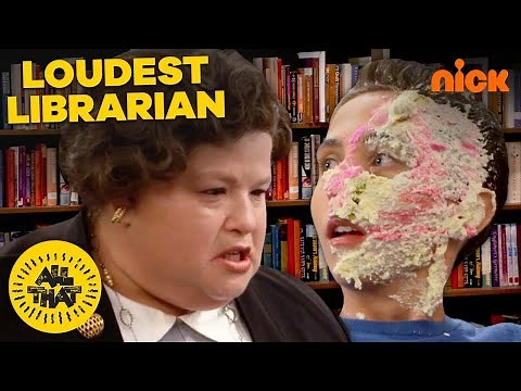 The World’s LOUDEST Librarian! 📚 + BONUS Star Crew Sketch! | All That