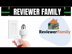 DEWENWILS Remote Control Light Socket with Timer, E26 E27 Wireless Light Switch