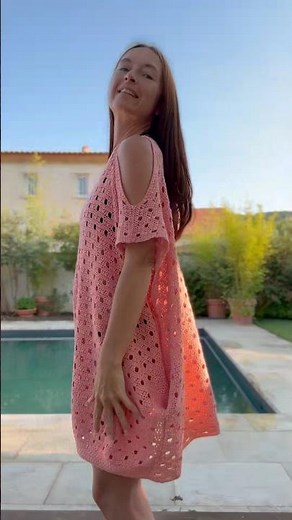 Your First Crochet Dress Could Be This Easy | Beginner Pattern