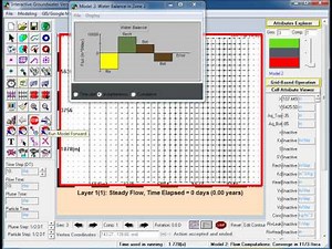 IGW-Desktop Tutorial 6a - 3D groundwater modeling and mass balance analysis