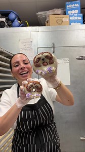 Sloth Donut Duo: Mommy & Baby Maple Donuts for Mother’s Day
