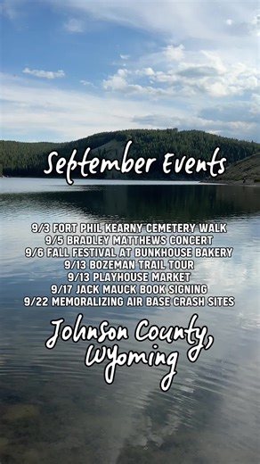 Happy September from Johnson County, WY! #visitwyoming