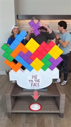 Giant Tetris Game: Stack it Don't Knock It 🎬 This video was produced by Network Media and The Tus House | Challenge Accepted