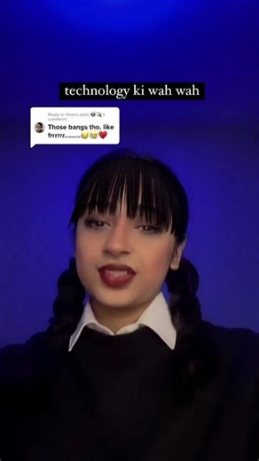 Replying to @Aliens exist 👽🪐 technology ki wow wow😭 #wednesdayaddams