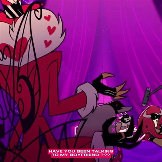 Need ppl to make more staticapple edits 💔💔 #staticmoth #staticapple #vox #val #lucifer #hazbinhotel #valentino #voxval