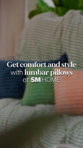6K reactions · 223 shares | Upgrade your space with a lumbar pillow that combines comfort with a stylish accent. Whatever your style, you'll find the perfect decorative pillow to express your personality at SM Home — Shop now! For all things home, shop SM Home anytime, anywhere!  In-Store  www.smhome.ph  SMAC & Shop App ️ Personal Shopper | SM Home | Facebook