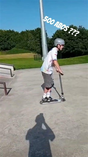 je le plaque ?? #music #trottinettefreestyle #skatepark #viral