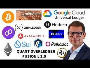 🚨Quant Network ALL The Blockchains Overledger Fusion The Global Connector Of Networks $10,000 QNT ‼️