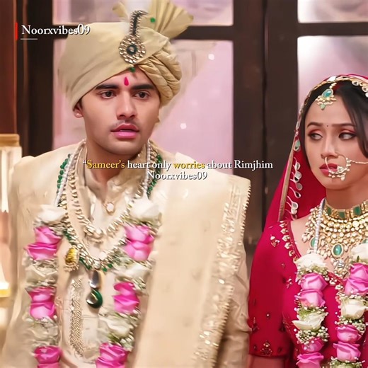 “Sameer cares for Rimjhim🥹😭#rimjhim #hindiserial #yashikasharma #himanshu #trending #viral #broken