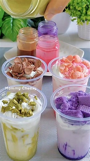 Refresh yourself with these thick and creamy Milk Drinks in different flavors! #drinks #flavorful #refreshment #refreshing #fypシ | Mommy Cheesy