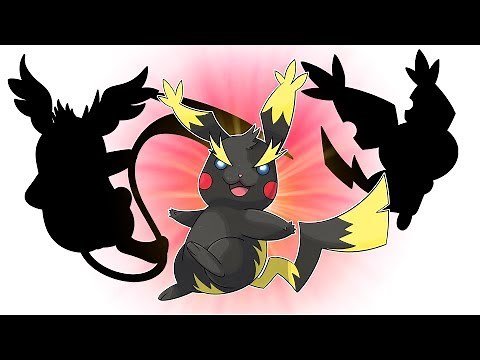 PIKACHU GALARIAN FORM!! Galarian Pichu, Pikachu and Raichu (By Villiam Boom)