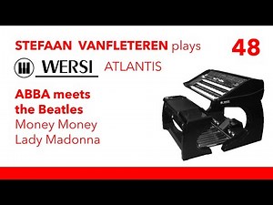 Money Money and Lady Madonna (Abba / The Beatles)-Stefaan Vanfleteren / Wersi Atlantis SN3