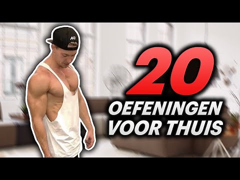TOTAL BODY THUIS WORKOUT | 20 TOP OEFENINGEN!