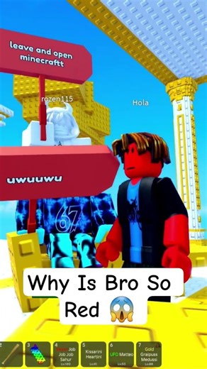 Red Bacon In Roblox 🤣 #robloxbacon #roblox #shortsviral