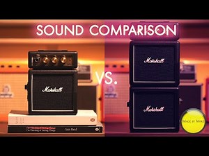 MARSHALL MS-2 vs. MARSHALL MS-4 (Sound Comparison, No Talking!)