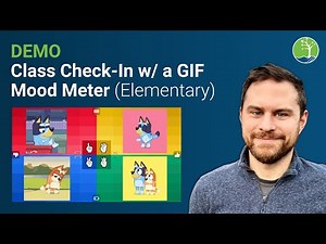 GIF Mood Meter Check-In Demo (Elementary) - April 2024 Update