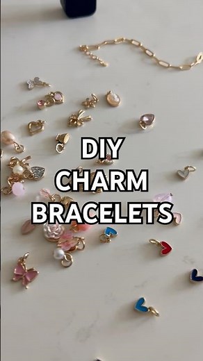 The EASIEST way to make a charm bracelet 🎀💖
