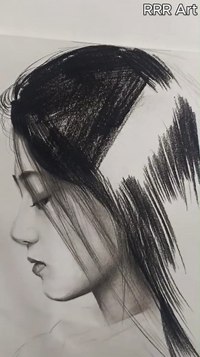 14K views · 354 reactions | "Bringing Her to Life: Step-by-Step Girl Sketch Tutorial" #pencilsketch #reels | RRR Art | Facebook