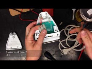 Riparazione ferro da stiro imetec titanox