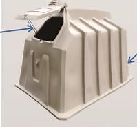 [Hot Item] Outdoor Calf Housing with Fencing/Calf Shelter/Livestock Hutch