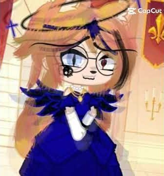 My oc in regular outfit vs princess dress #gachaclub
