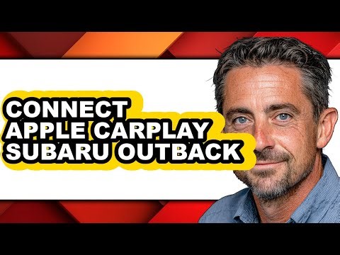 How to Connect Apple Carplay Subaru Outback (updated)