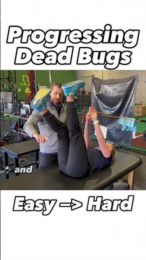 How to Perform and Progress the Dead Bug Exercise for Patients | Physical Therapy