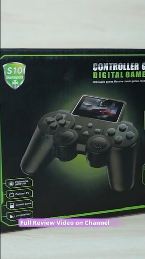 Handheld S10 Gaming Console with 520 Games | Mini Retro Game Box Unboxing Hindi