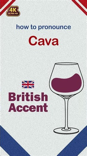 How to pronounce Cava 【 British Accent 】