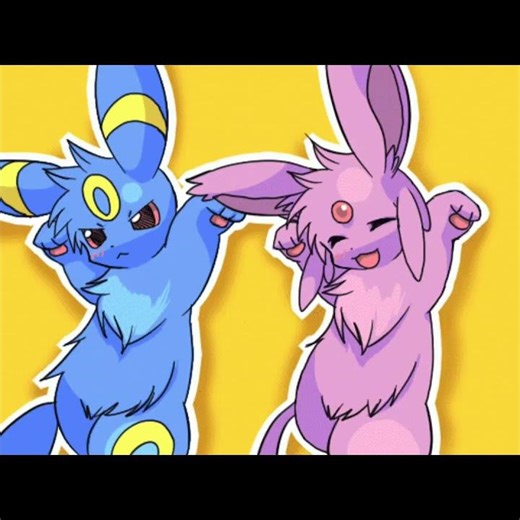 umbreon and Espeon dancing will you join then?