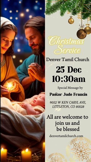 ✨Christmas Days Service✨ #jesus #christmas #prayerandpurpose #motivation #christianfaith #faith