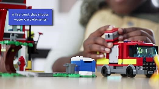 LEGO 60320 City Fire Station Set with Garage
