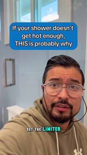 What is a temperature limiter? Most modern shower valves, like this Delta thermostatic control, come with a built-in safety limiter. Its job is to prevent the water from getting scalding hot, especially in households with kids or elderly family members. But here in New York, winters are cold and most homeowners want hot, steamy showers. So during installation, we always adjust the limiter to allow the maximum safe hot-water flow. 🛠️ How it works: 1. Remove the shower handle (usually with an All