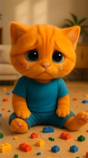 Cute cat has shoes made of LEGO #cat #catlovers #funny #comedy #pets #cutecat #cute