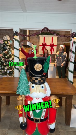 PopDart Nutcracker Challenge! 🤣☃#challenge #family #games #fun | Klem Family