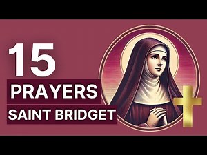 Pray the 15 Powerful Prayers of St. Bridget of Sweden | Pieta Prayer Book Devotion