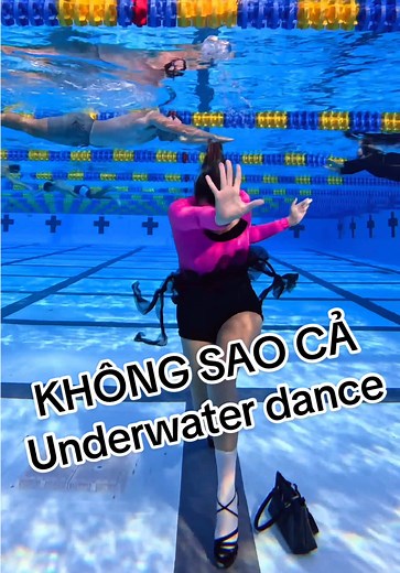 Underwater Dance Moves at the Public Pool