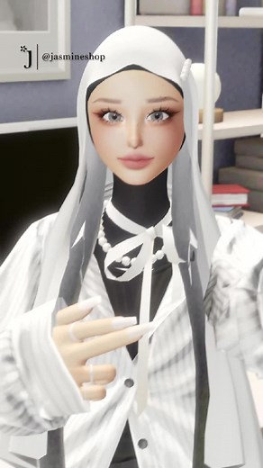 Custom ZEPETO Hijab Pose Tutorial by jasmineshop