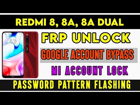 Redmi 8 FRP Bypass | Redmi 8A Dual Frp Unlock Redmi 8 Mi Account Unlock Redmi 8a FRP Bypass Flashing