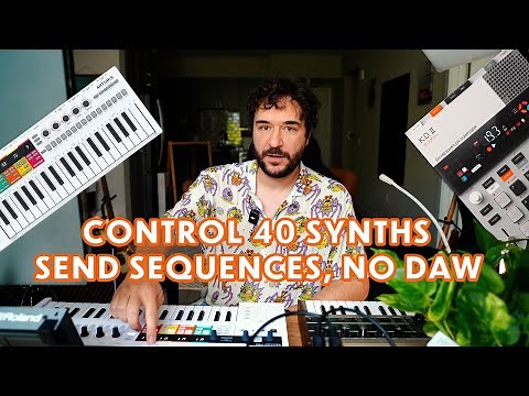 Sequence 40 MIDI tracks with EP 133 K.O. II and KeyStep PRO