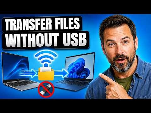 How to Send Files From One PC to Another Over WiFi