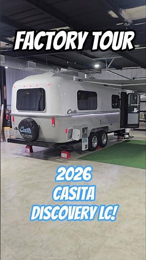 Is this the PERFECT tiny camper?🔥Casita Discovery LC #rvlife #camping #travel