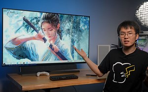 大屏就是爽 飞利浦 4K 120Hz HDR 显示器 558M1RY