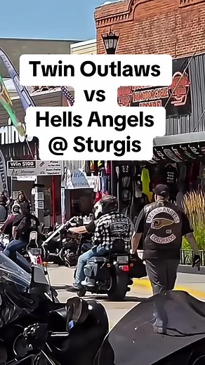 Twin Outlaws vs Hells Angels at Sturgis Rally