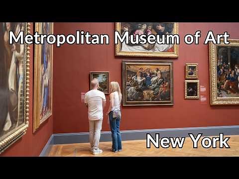 The Met Museum New York City Walking Tour (4K UHD) | Explore The Metropolitan Museum of Art Part One