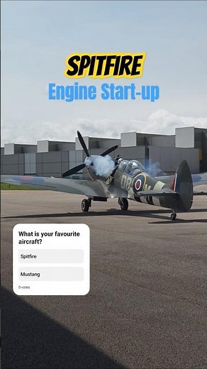 Spitfire Engine Start-up - What a sound!! #Spitfire #Merlin #RR